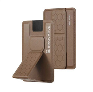 Green Lion Innovative Magsafe Wallet Stand – Brown