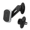 Scosche Dash/Vent Car Magnetic Phone Mount Kit, Adjustable Swing Arm and Dash Mount Holder ,Compatible with iPhone 13 Series/iPhone 12 Series