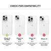 UAG iPhone 14 Pro Max Dot Magsaf , liquid silicone, magsafe module, featherlight construction - Black