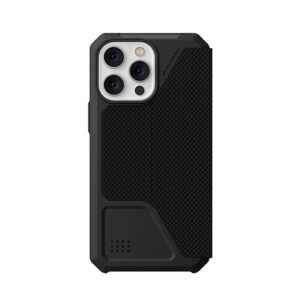 UAG iPhone 14 Pro Max Metropolis Impact Resistant ,Featherlight ,card storage - Kevlar Black