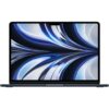 Apple MacBook Air 13.6-inch (2022) – Apple M2 Chip / 8GB RAM / 256GB SSD / 8-core GPU / macOS Monterey / English & Arabic Keyboard / Midnight / Middle East Version – [MLY33AB/A]