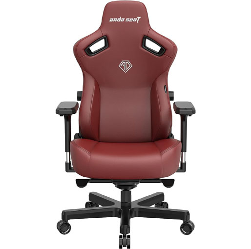 Anda seat Kaiser-3 XL-Premium Ergonomic Gaming/Office Chair with Magnetic Memory Foam Neck Pillow Support-PVC leather Maroon -AD12YDC-XL-01-A-PVC