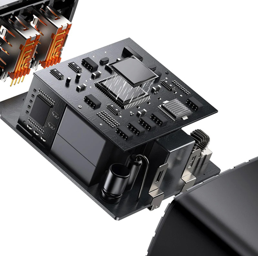 Baseus Compact 3 ports Fast Charger 30W