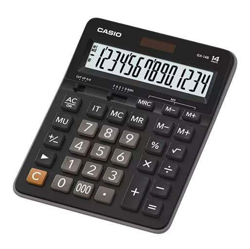 Casio Practical Calculators Desktop Type GX-14B