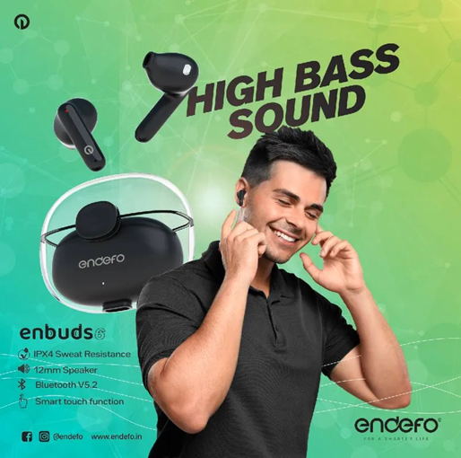 Endefo Enbuds 6 (Black) TWS