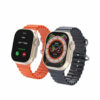 Haino Teko T91 ultra max compass two strap water proof biggest screen smart watch with free gift tasbih counter