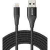 Anker Powerline+ II Lightning (0.9m/3ft) C89 - Black