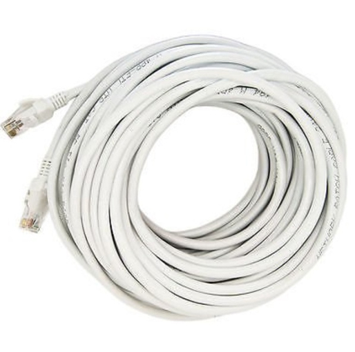 Sky Dude CAT6e 50 Meter Ethernet LAN Network Cable -White