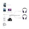 Ugreen 10739 3.5mm Male To 3.5mm Female ×2 Color Abs Case White 25cm Av134 10010739