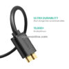 Ugreen 10840 0.5m micro usb 3.0 male to usb 3.0 cable us130 10010840