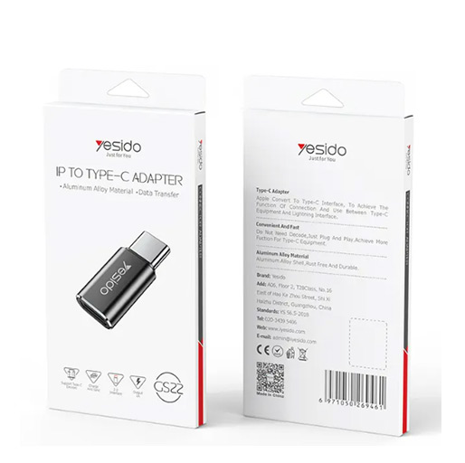 Yesido-GS22-Aluminum-Alloy-Fast-Data-Transfer-Lightning4