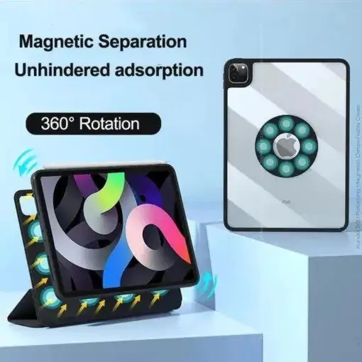 360 Rotating Magnetic Detachable Case for iPad 10.9