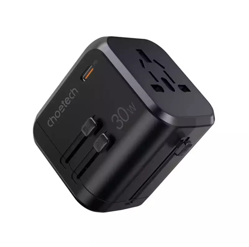 Choetech 30W PD Travel Adapter Black, PD5008-BK