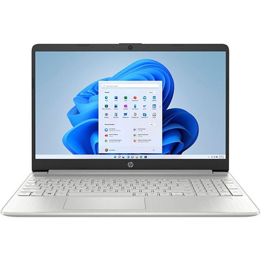 HP Laptop – 12th Gen / Intel Core i7-1255U / 15.6inch FHD / 512GB SSD / 16GB RAM / Shared Intel Iris Xe Graphics / Windows 11 Home / English & Arabic Keyboard / Silver / Middle East Version – [15S-FQ5035NE]