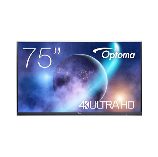 Optoma 5752RK - 75" Ultra HD 4K Interactive Flat Panel, LED, 400 cd/m2