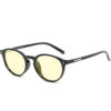GUNNAR Optiks ATT-00101 Attached Computer Glasses - Block Blue Light, Anti-Glare, Reduce Digital Eye Strain, Onyx/Amber