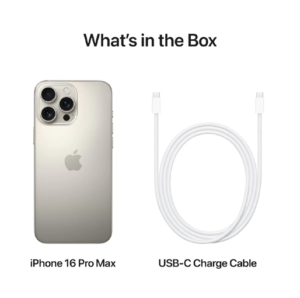 APPLE IPHONE 16 PRO MAX 256GB - NATURAL TITANIUM