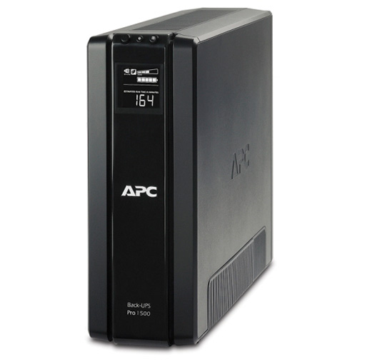 APC Power-Saving Back-UPS Pro 1500, 1500VA, 230V, LCD, 6 Schuko CEE 7 outlets